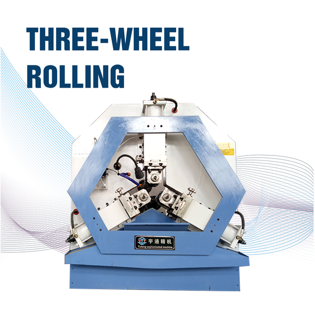Three wheel rolling