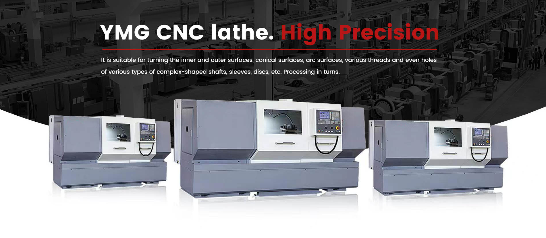 YMG CNC lathe