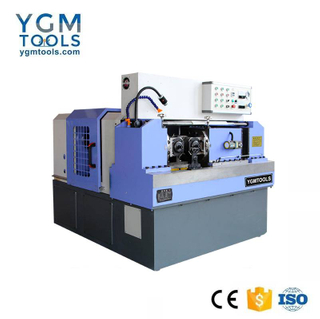 Threaded screw safety and stability thread rolling machine
