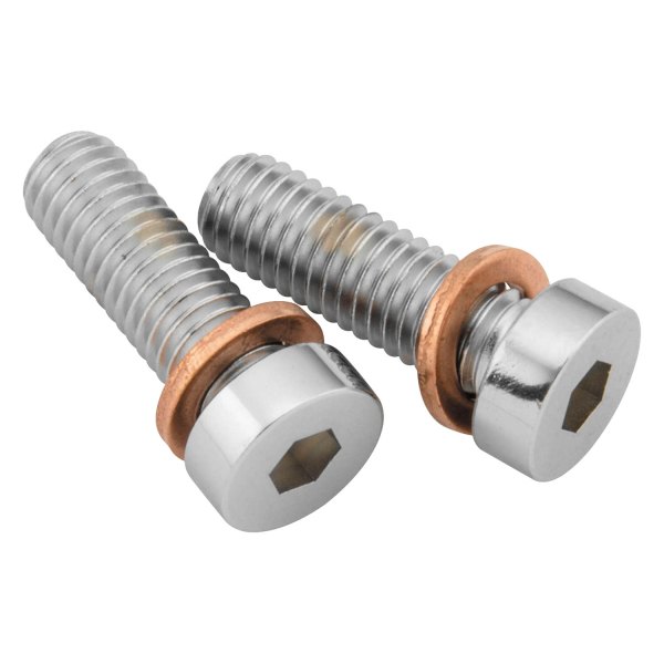 Fork tube fasteners