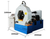Threading Roller on Mono Block Machine