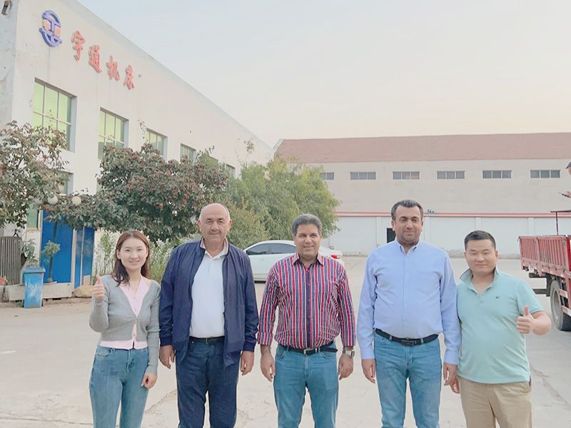 Iran customers visited YMGTOOLS factory 