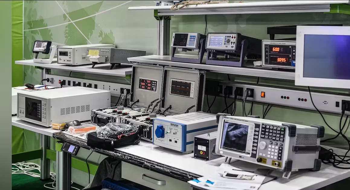 Electronic test equipment