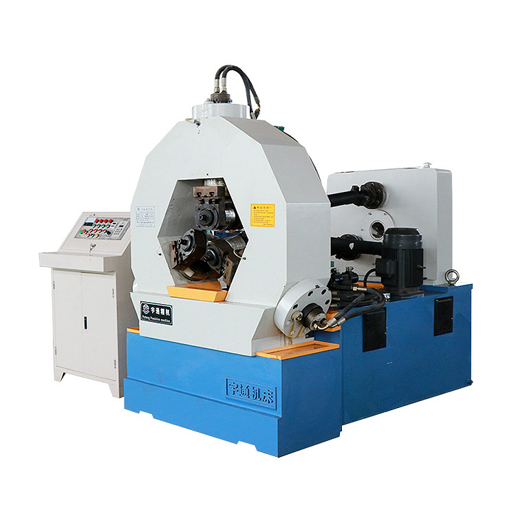 Hydraulic three-axis automatic thread rolling machine with high speed and high efficiency