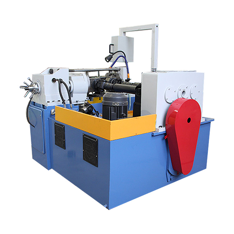 Hydraulic two-axis thread rolling machine intelligent automatic