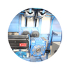 Automatic CNC Rebar Compass Bending Machine / NC Round Steel Bar Cutting Machine
