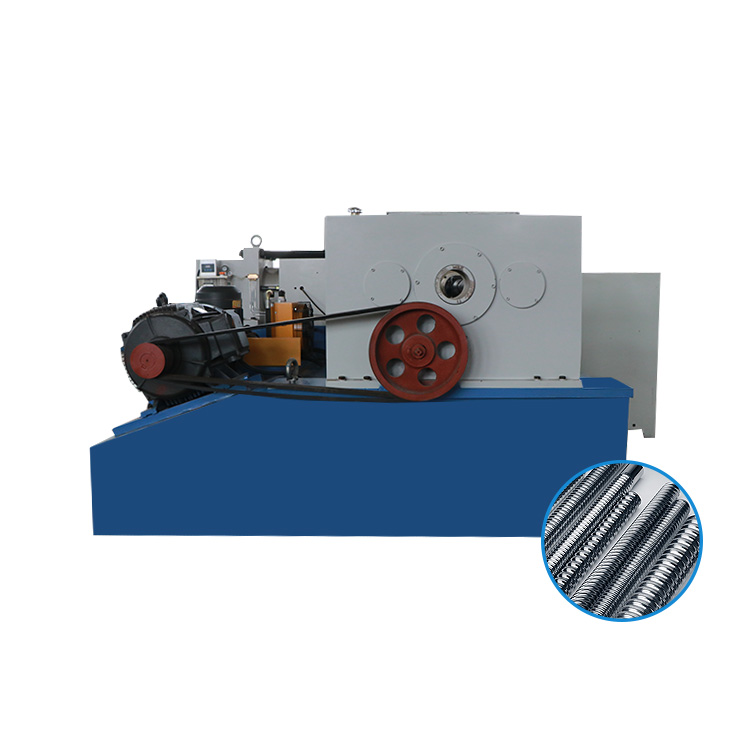 New hydraulic thread rolling machine two-axis rolling machine straight thread automatic knurling machine